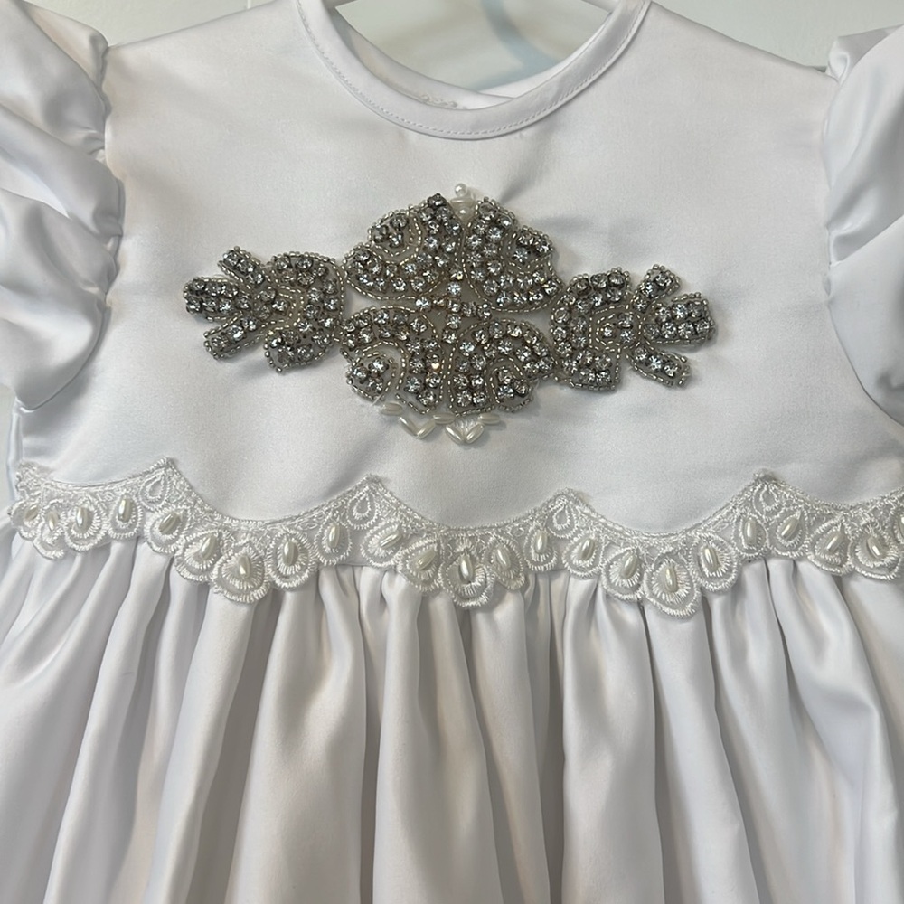 Custom made christianing baby gown or flower girl dress. - c - Picture 4 of 7